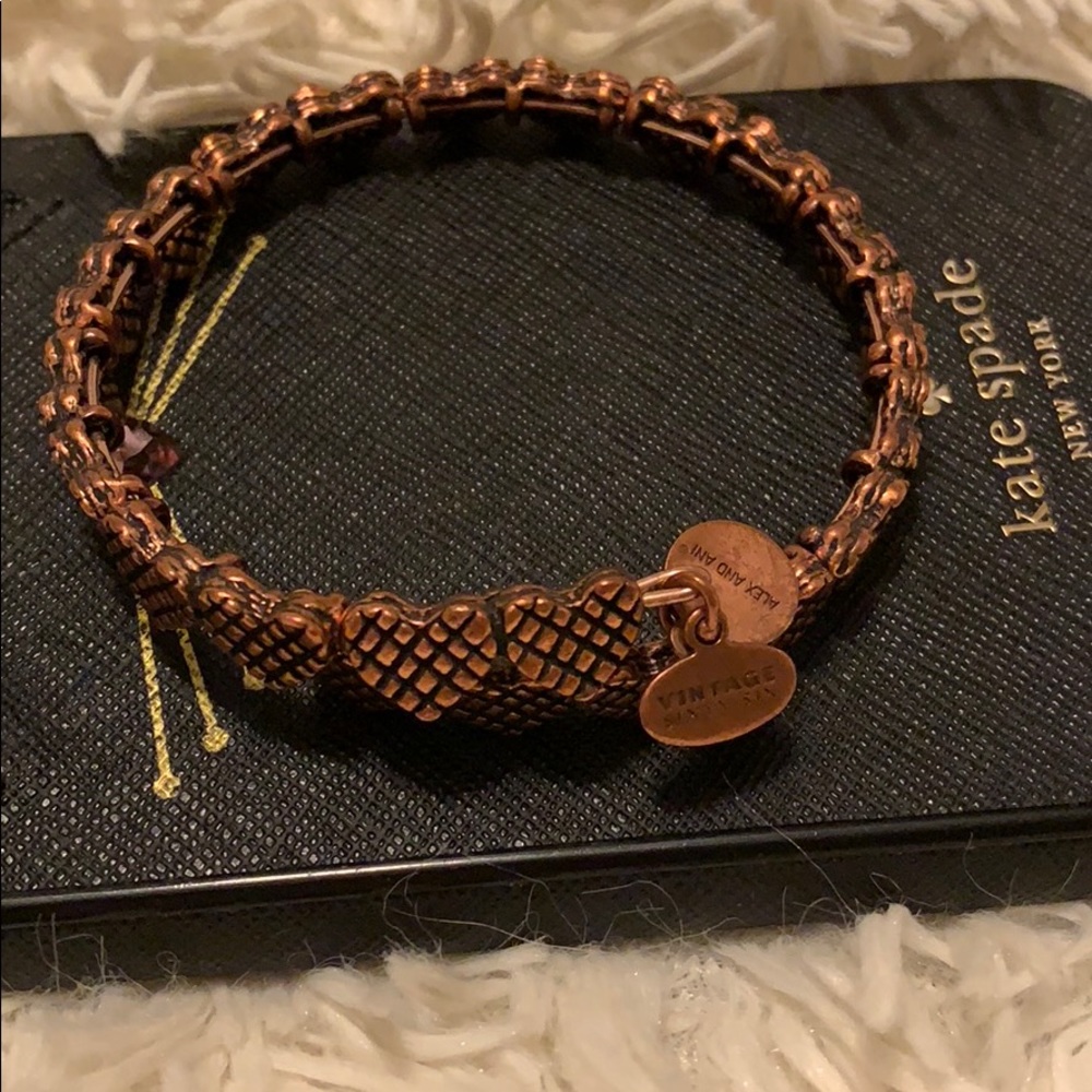 Rose Gold Alex and Ani Bracelet